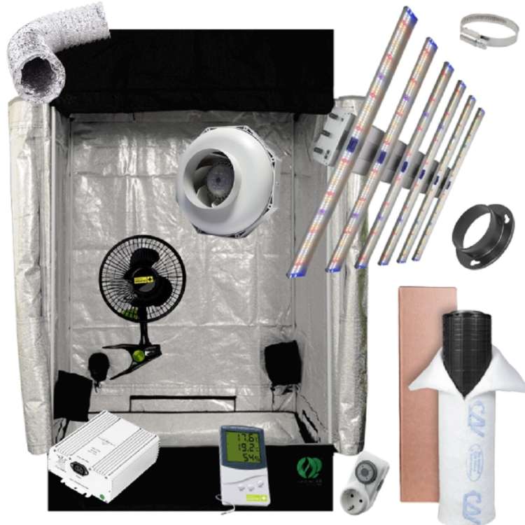 Komplettset Öko 120x120, 510W LED