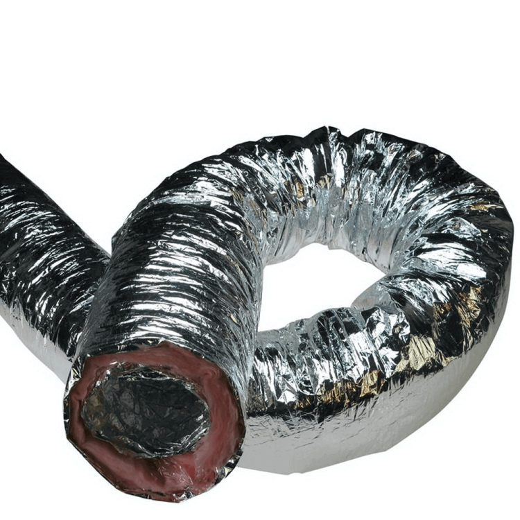 Sonoconnect 1m flexibler Aluschlauch schalldicht, 127mm