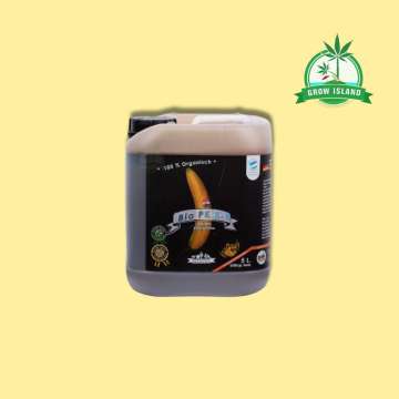 Bio Tabs Bio PK 5-8 one 5l plastik bottle with yellow background and green GrowIsland logo in the right upper corner